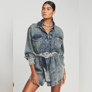 Retrofete Odette Denim Shirtdress - XS NWT